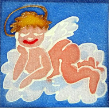 Nahatý andělíček